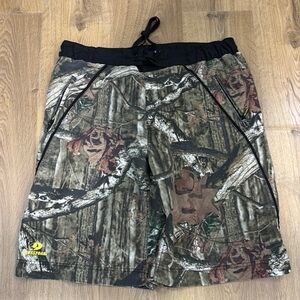 Mossy Oak Break Up Infinity Shorts Size 36